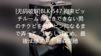 [无码破解]BLK-547 拘束ビッチルーム 身動きできない男のチクビをビンビンになるまで弄って、焦らし寸止め、最後は爆ヌキ！ 藤森里穂