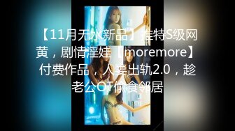 【11月无水新品】推特S级网黄，剧情淫娃【moremore】付费作品，人妻出轨2.0，趁老公OT偸食邻居